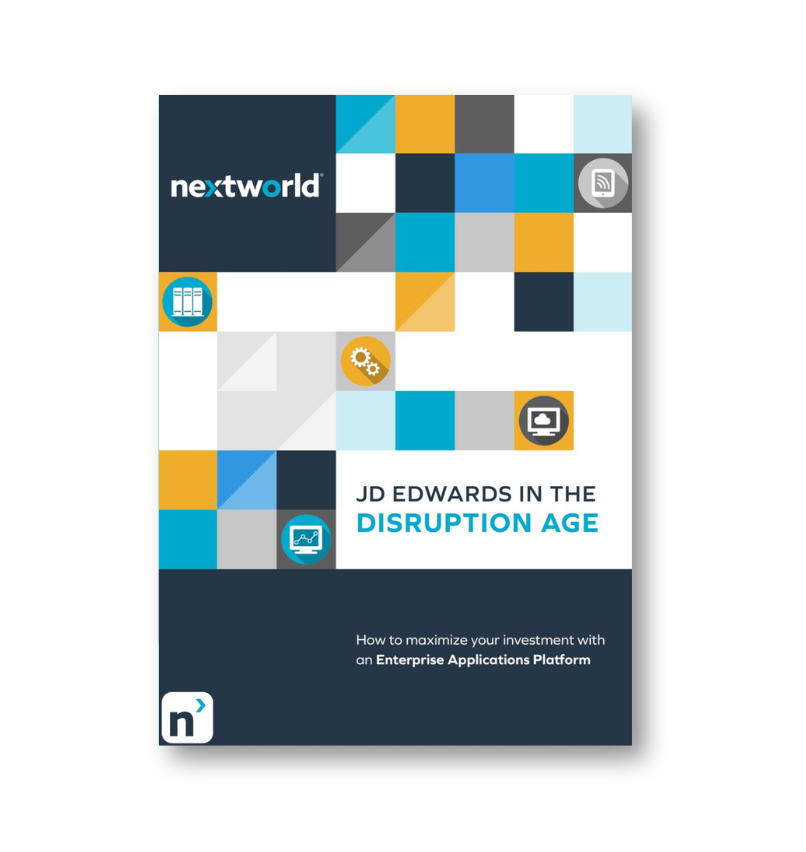 JD Edwards in disruption age