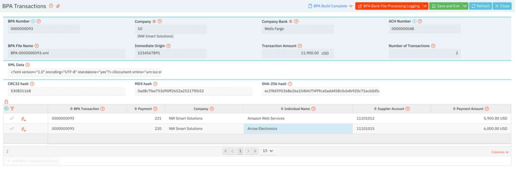 BPA-Screenshot  BPA-Screenshot